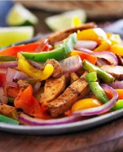 Healthy Chicken Fajitas