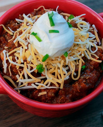 George's Chili. (Liberty Lunch recipe cut down for family size)