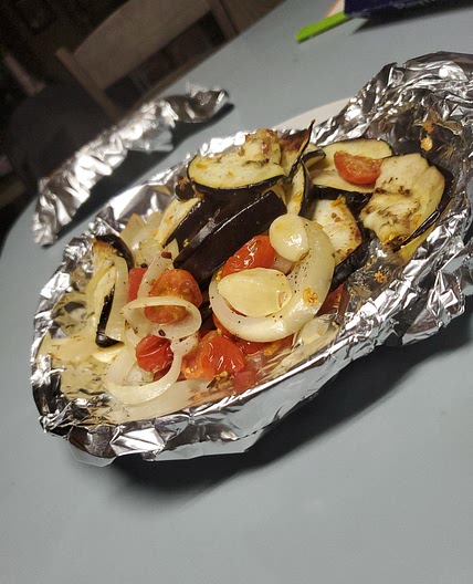 Aubergine Vegetable Roast