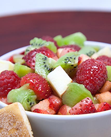Fruit Salsa and Cinnamon Chips