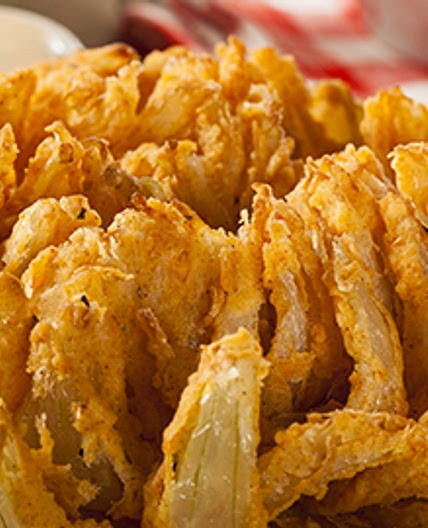 Blooming Onion and Dipping Sauce