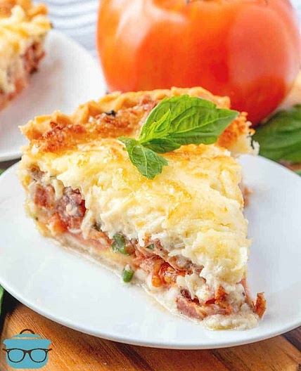 Southern Tomato Pie (+Video)