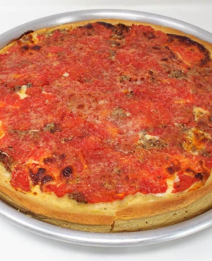 Chicago Style Deep Dish Pizza