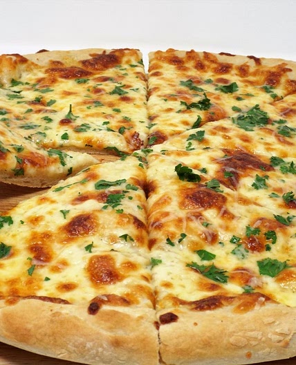 Four Cheese Garlic Pizza