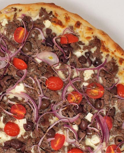 Beef Gyro Pizza