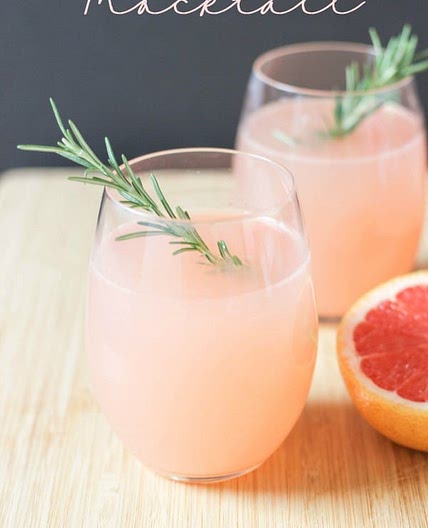 Grapefruit and Rosemary Mocktail