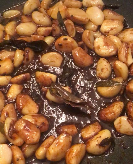 Knoblauch Curry