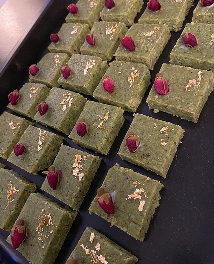 Pistachio Barfi