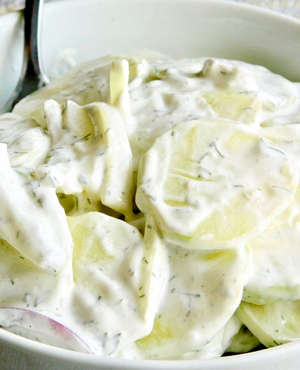 Creamy Cucumber Salad