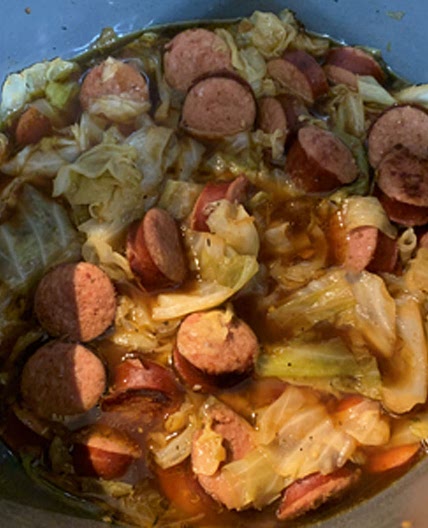 Kielbasa and Cabbage for Electric Pressure Cookers