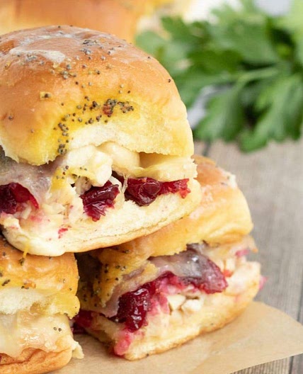 Turkey Cranberry Sliders