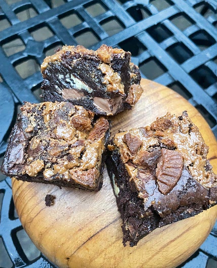 Chocolate Biscoff Brownies