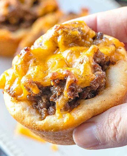 BBQ BEEF BISCUIT CUPS