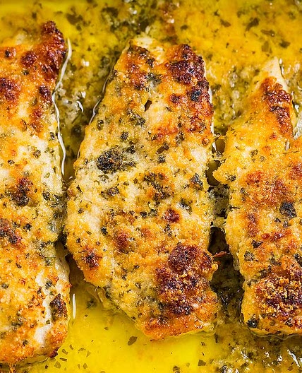 Drool-Worthy 5-Ingredient Garlic Butter Baked Parmesan Chicken Recipe | Poultry | 30Seconds Food