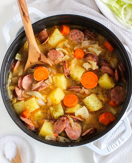 Healthy Kielbasa and Cabbage Soup