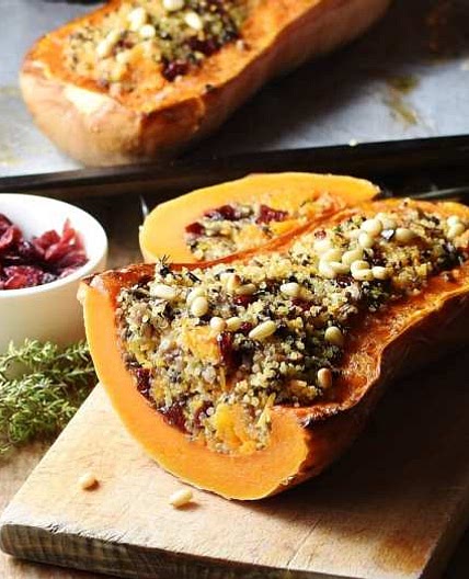 Stuffed Butternut Squash