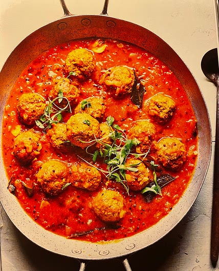 Goan Beef kofta curry