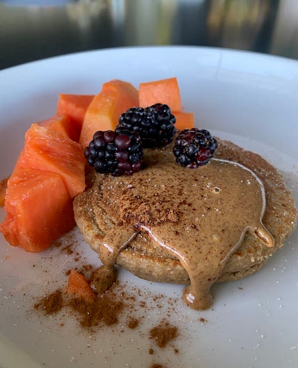 Low calorie apple oatcake