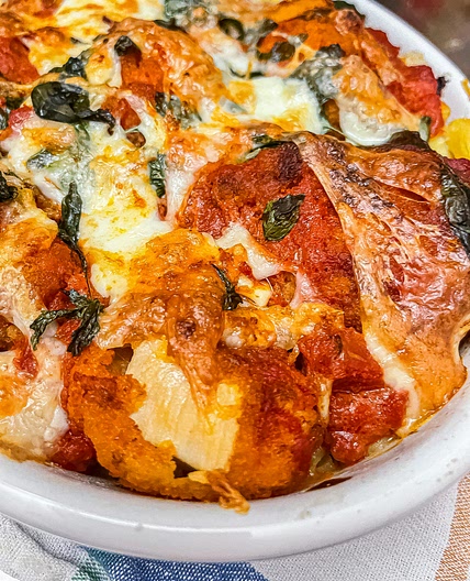 Fancy Chicken Nugget Parmesan