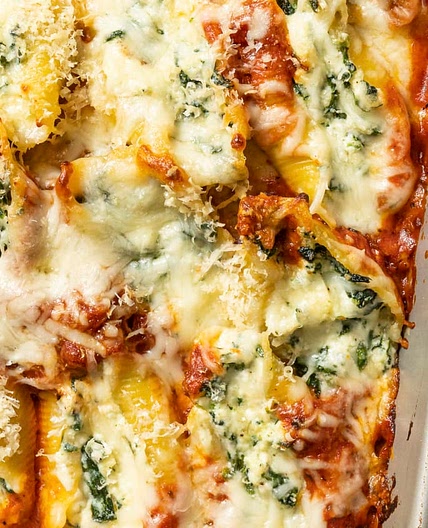 Spinach Stuffed Shells