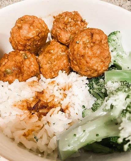 Spicy Honey Sriracha Turkey Meatballs