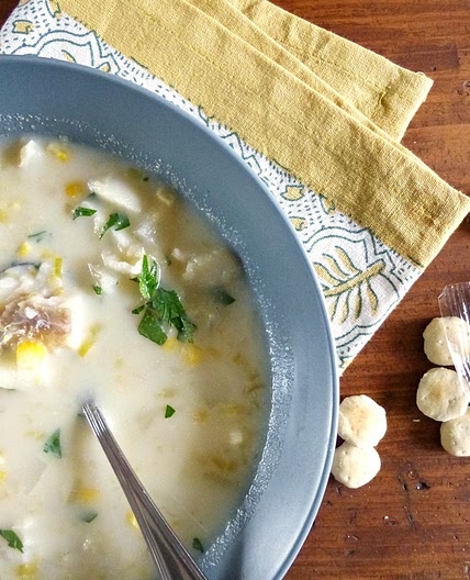 Cod and Corn Chowder