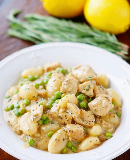 Rosemary Lemon Chicken Gnocchi