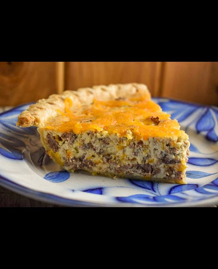 CHEESEBURGER QUICHE