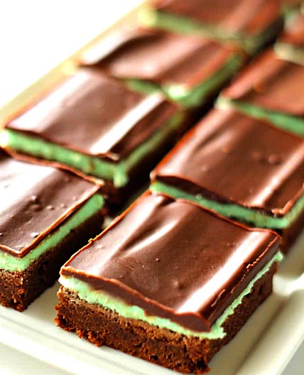 Thin Mint Brownies