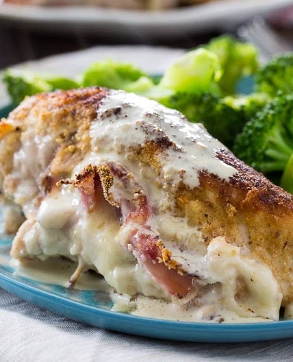 Ham and Cheese Stuffed Chicken Breasts