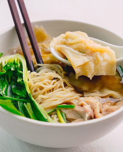 Wonton Chicken Noodle Soup