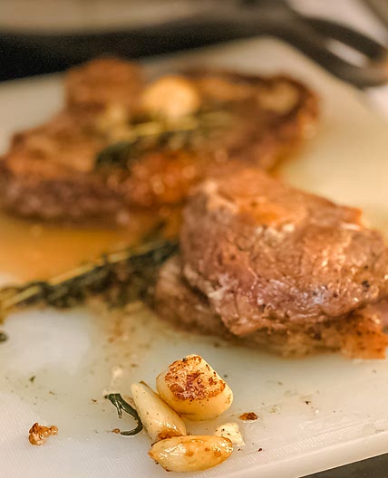 Mayonnaise Fried Ribeye