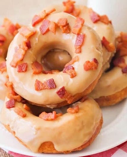 Maple Bacon Donuts