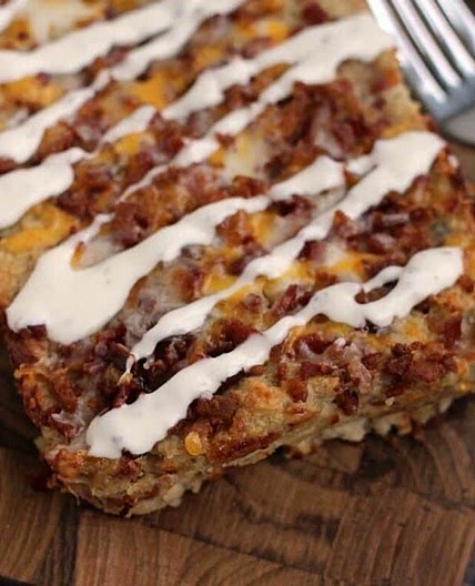 Chicken bacon ranch meatloaf 