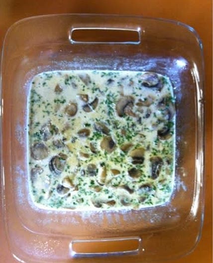 PKU Marsala Mushroom Casserole