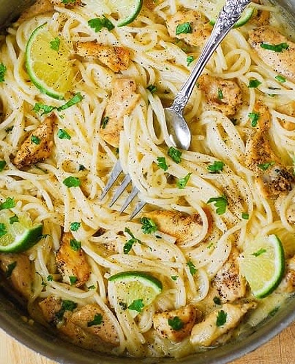 CILANTRO LIME CHICKEN PASTA