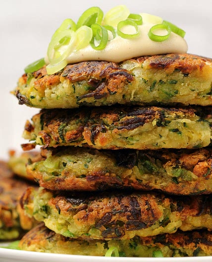 Vegan Zucchini Fritters