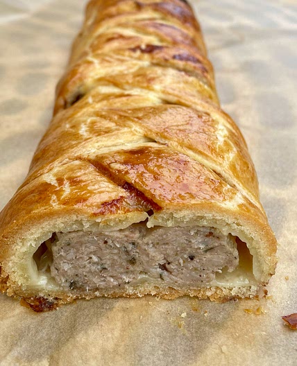 Easy Sausage Plait