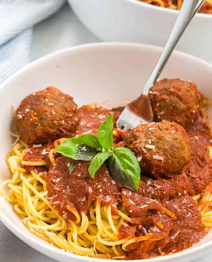 Instant Pot Meatballs with Marinara