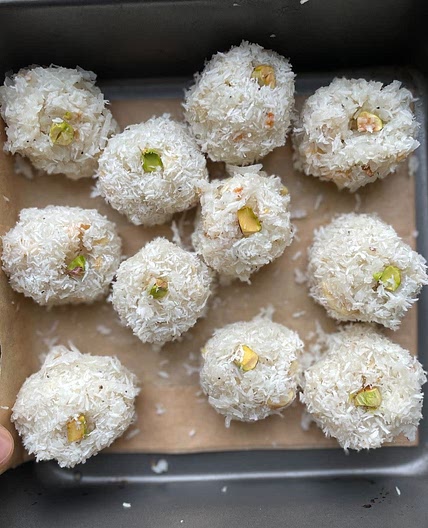 Coconut Ladoos!