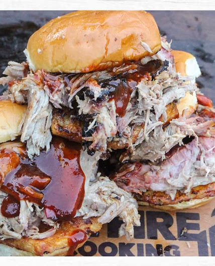 Al Pastor Pulled Pork Sandwiches