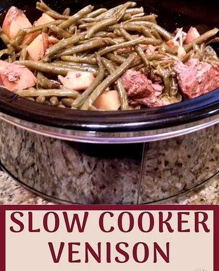 Slow Cooker Venison Stew