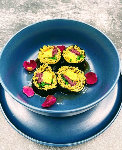 Matcha Soba Rolls
