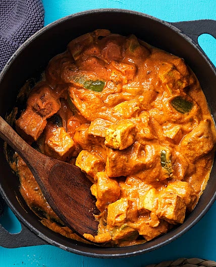 Kadai paneer (med tofu)