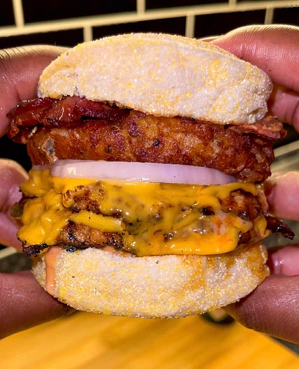 Tabasco jalapeño sausage muffin 