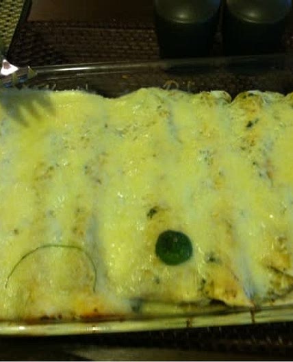 Spicy Avocado Enchiladas