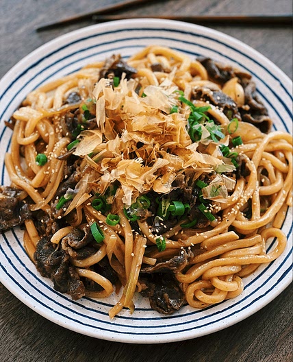 Beef Udon Stir-fry
