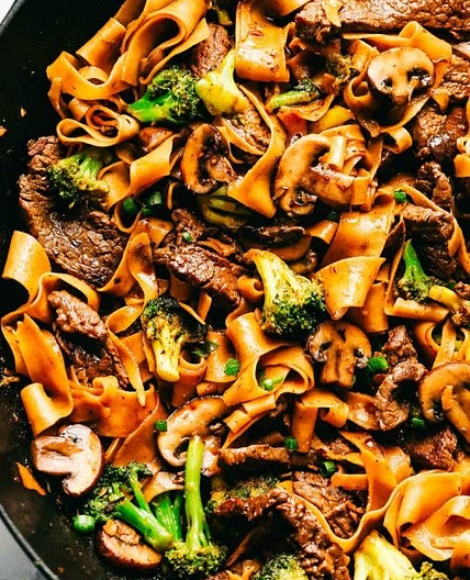 Beef,Broccoli and Noodles