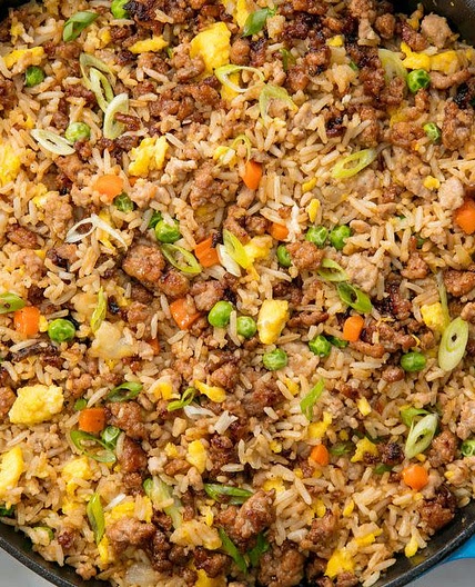 Special fried Pork and Rice