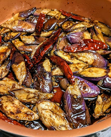 Spicy Szechuan Eggplant